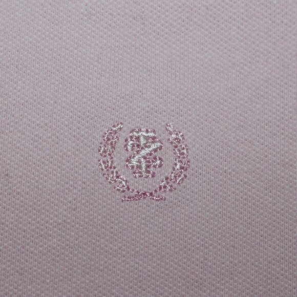 Izod 5-Button Polo with IZ Logo in Fresh Pink, sz Medium - Picture 4 of 9